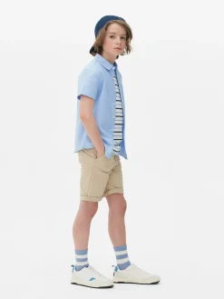 Short Sleeve Oxford Shirt|Primark Hot