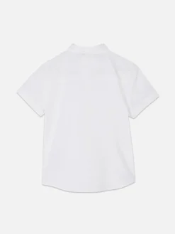 Short Sleeve Oxford Shirt|Primark Online