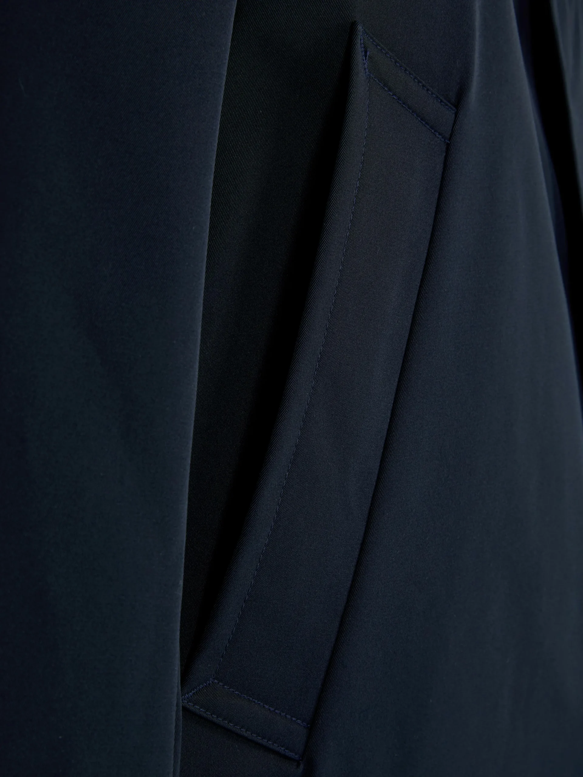 Single-Breasted Long Raincoat|Primark Discount