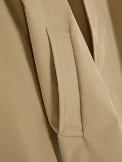 Single-Breasted Long Raincoat|Primark Outlet