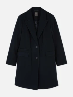 Single-Breasted Overcoat|Primark Hot