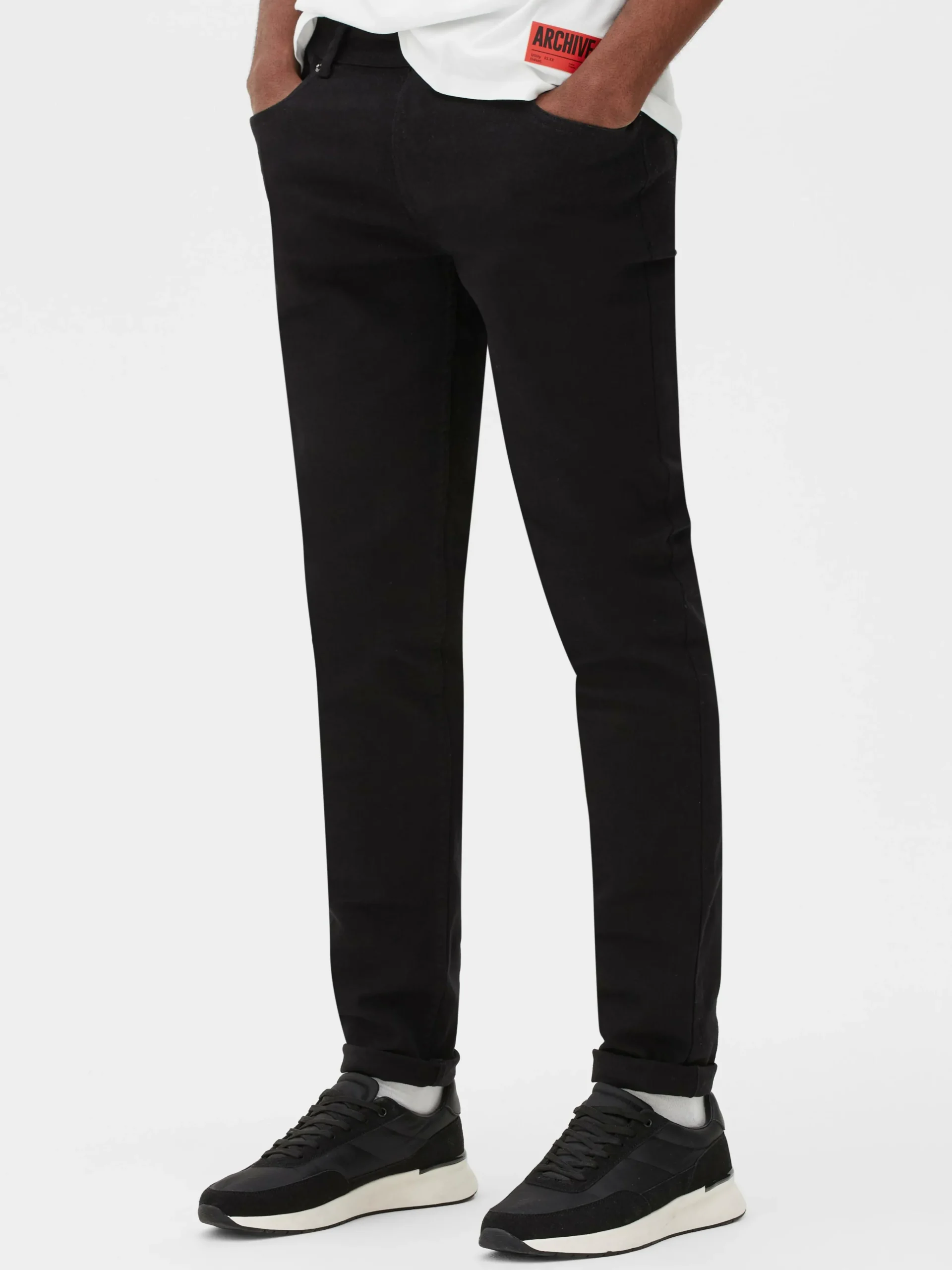Skinny Twill Jeans|Primark
