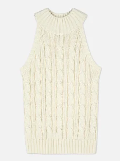Sleeveless Cable Knit Tank|Primark Discount