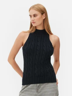 Sleeveless Cable Knit Tank|Primark Discount