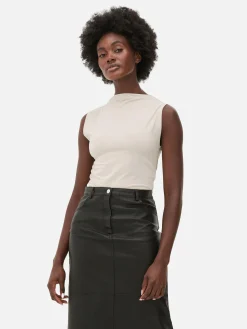 Sleeveless High Neck Bodysuit|Primark Sale
