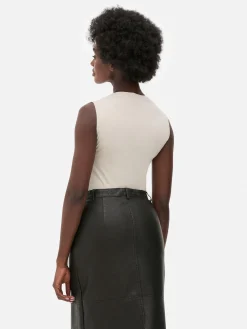 Sleeveless High Neck Bodysuit|Primark Sale