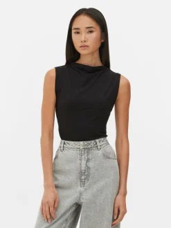 Sleeveless High Neck Bodysuit|Primark New