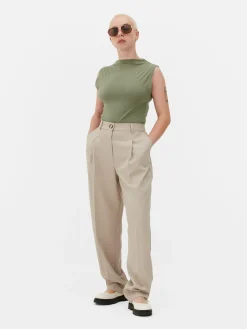 Sleeveless High Neck Bodysuit|Primark Discount