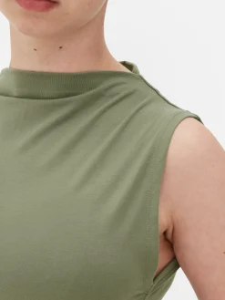 Sleeveless High Neck Bodysuit|Primark Discount