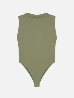 Sleeveless High Neck Bodysuit|Primark Discount