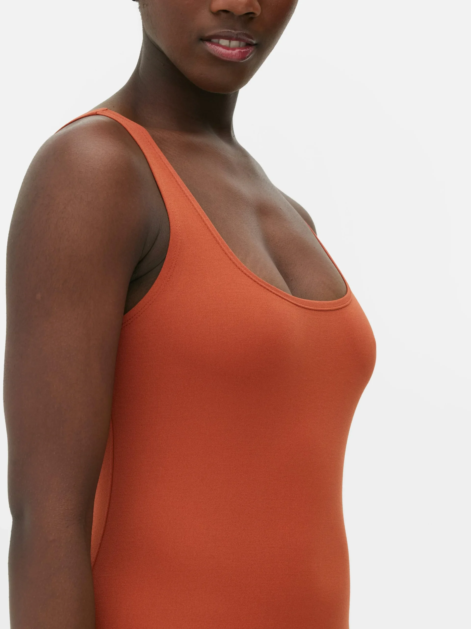 Sleeveless Jersey Midi Dress|Primark Hot