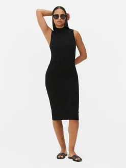 Sleeveless Midi Knit Dress|Primark Sale