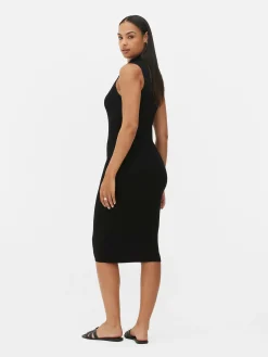 Sleeveless Midi Knit Dress|Primark Sale