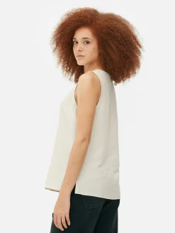 Sleeveless Scoop Neck Blouse|Primark Discount