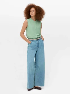 Sleeveless Tunic Blouse|Primark Online