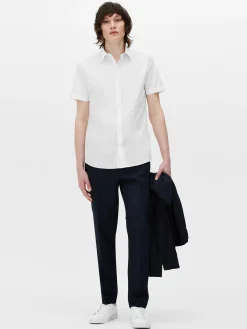 Slim Fit Short Sleeve Shirt|Primark Sale