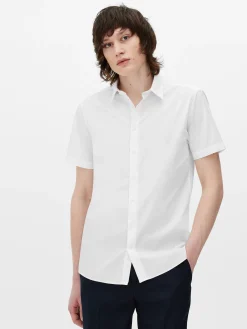 Slim Fit Short Sleeve Shirt|Primark Sale