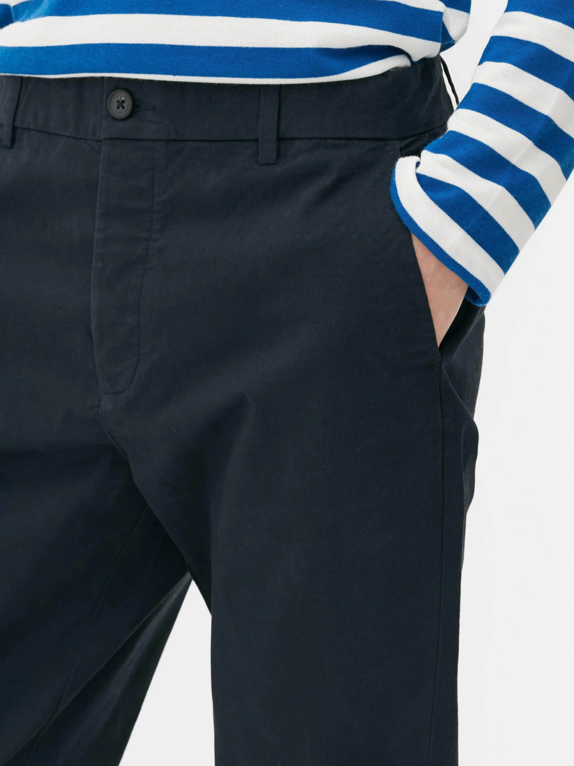 Slim Fit Stretch Chinos|Primark Clearance