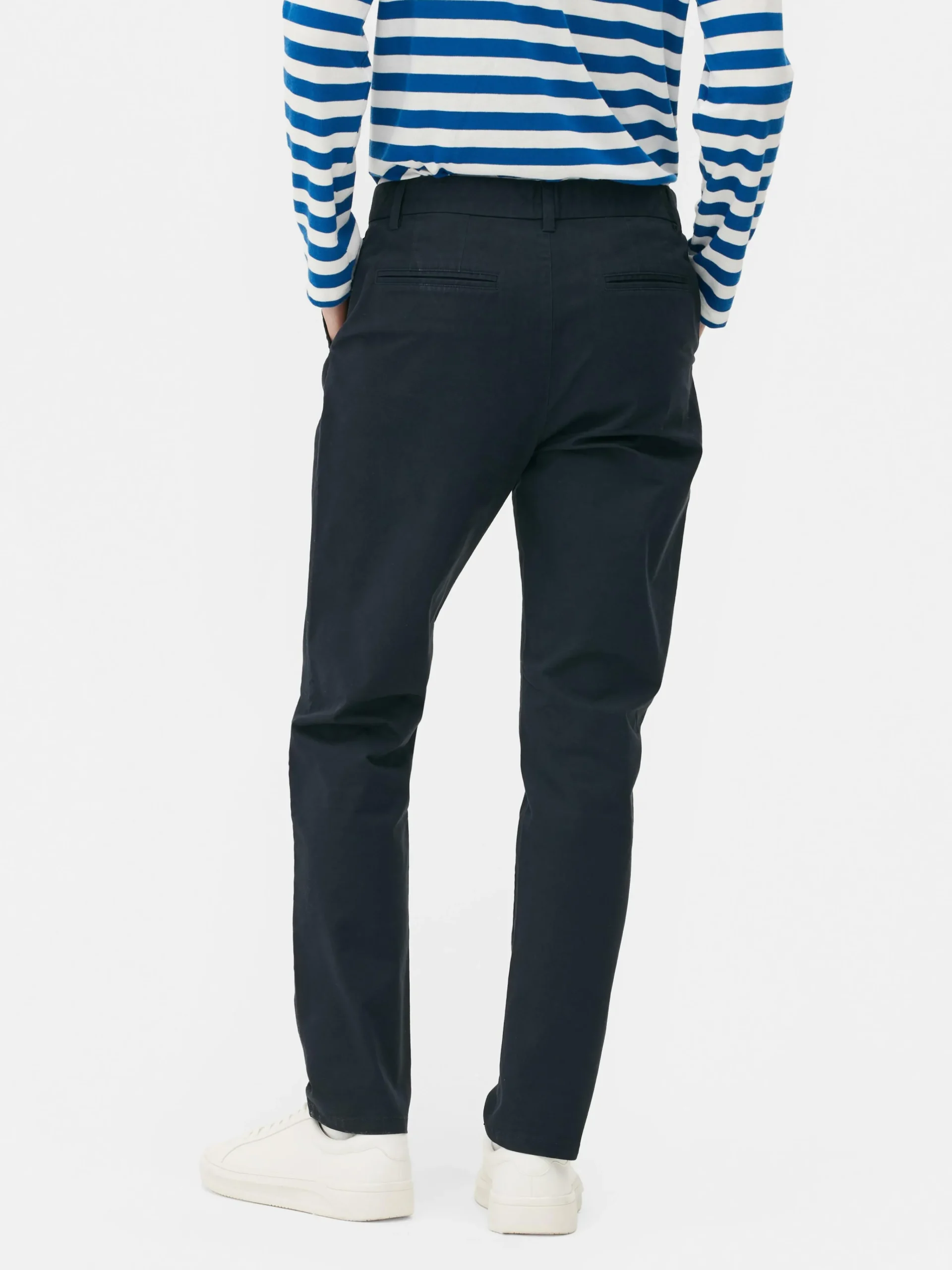 Slim Fit Stretch Chinos|Primark Clearance