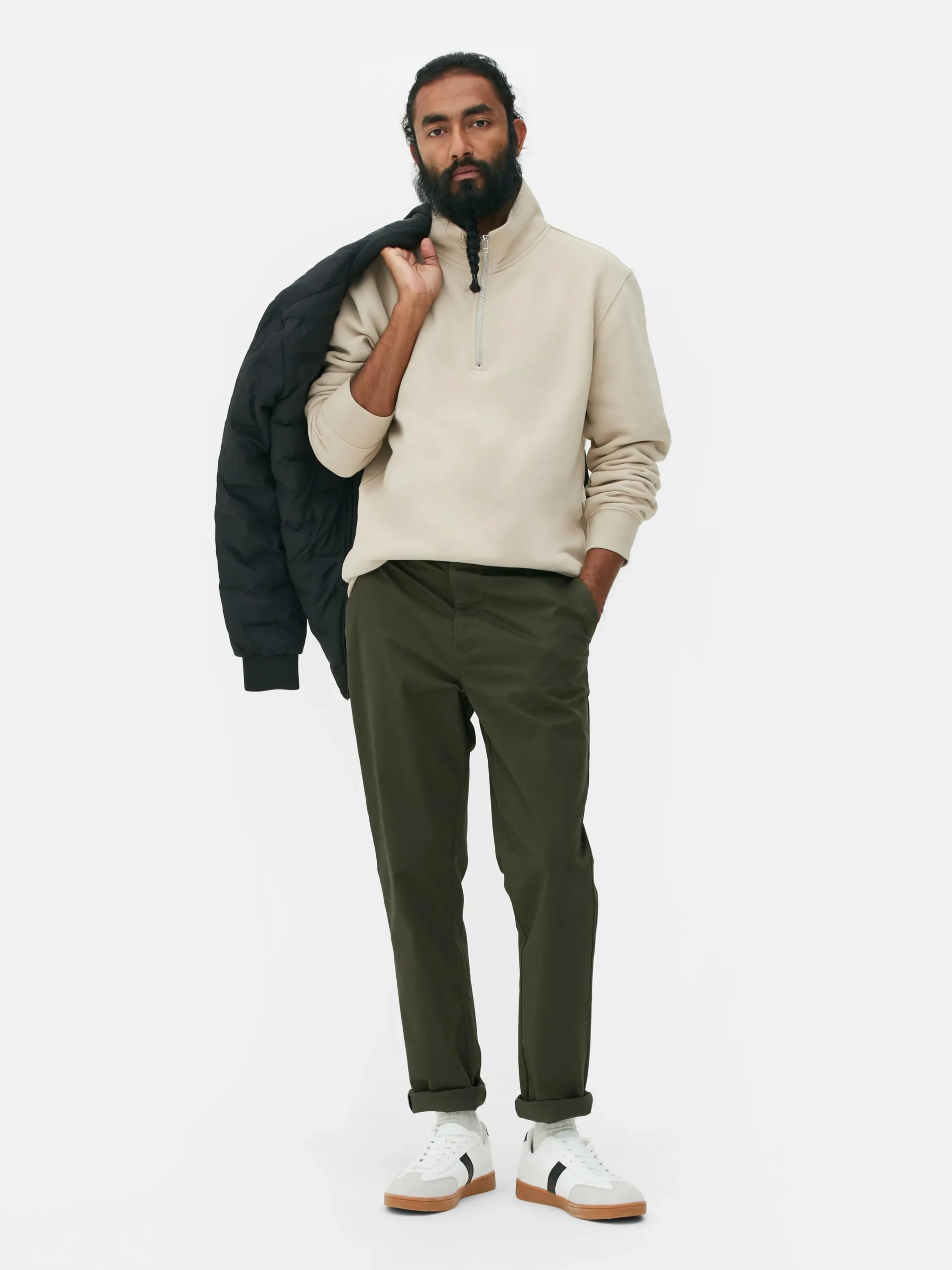 Slim Fit Stretch Chinos|Primark Online
