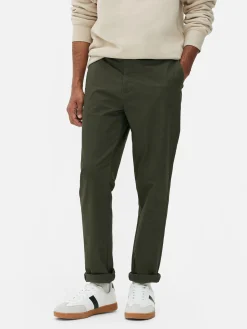 Slim Fit Stretch Chinos|Primark Online