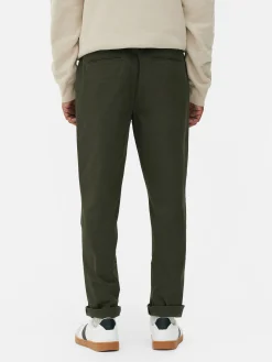 Slim Fit Stretch Chinos|Primark Online