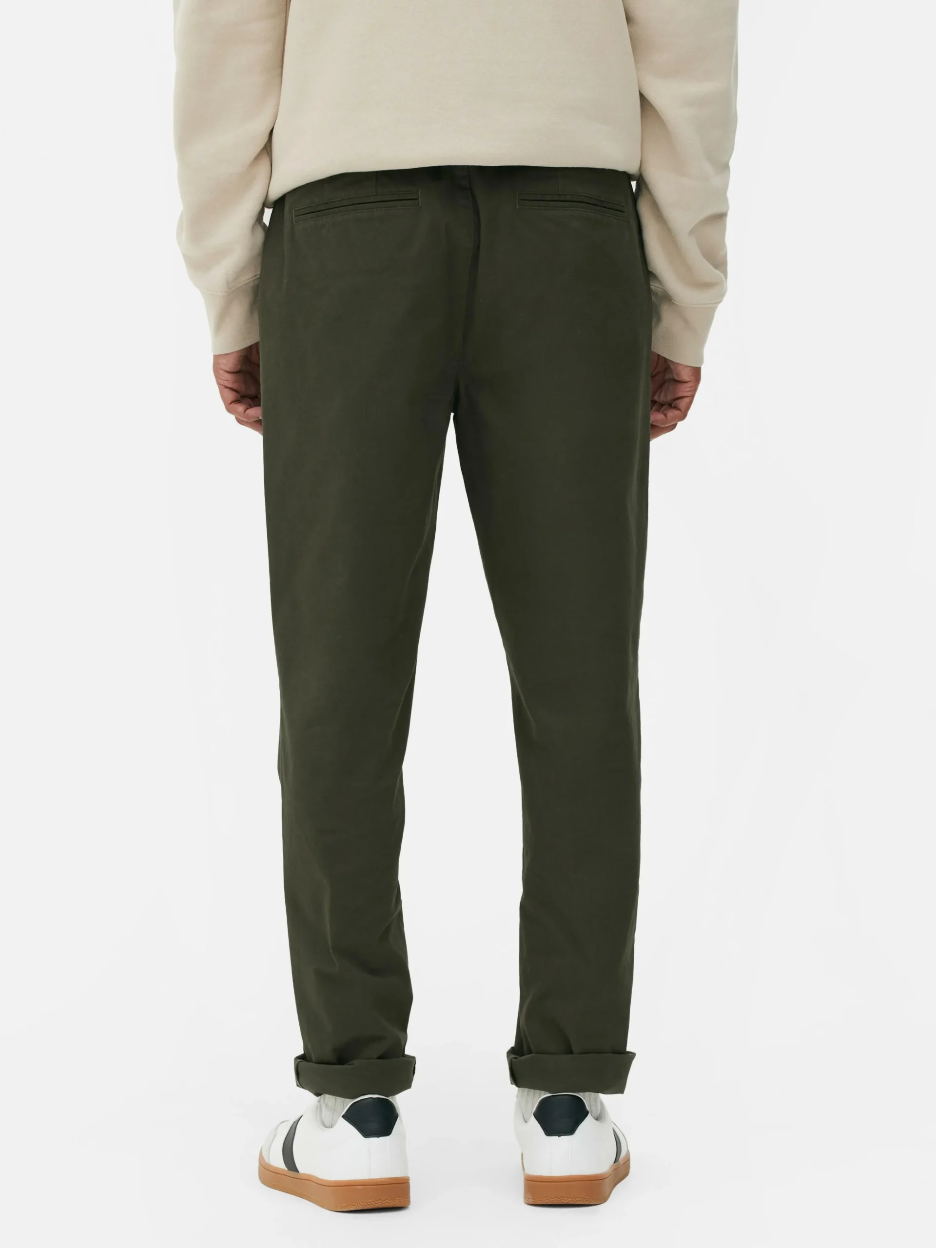 Slim Fit Stretch Chinos|Primark Online