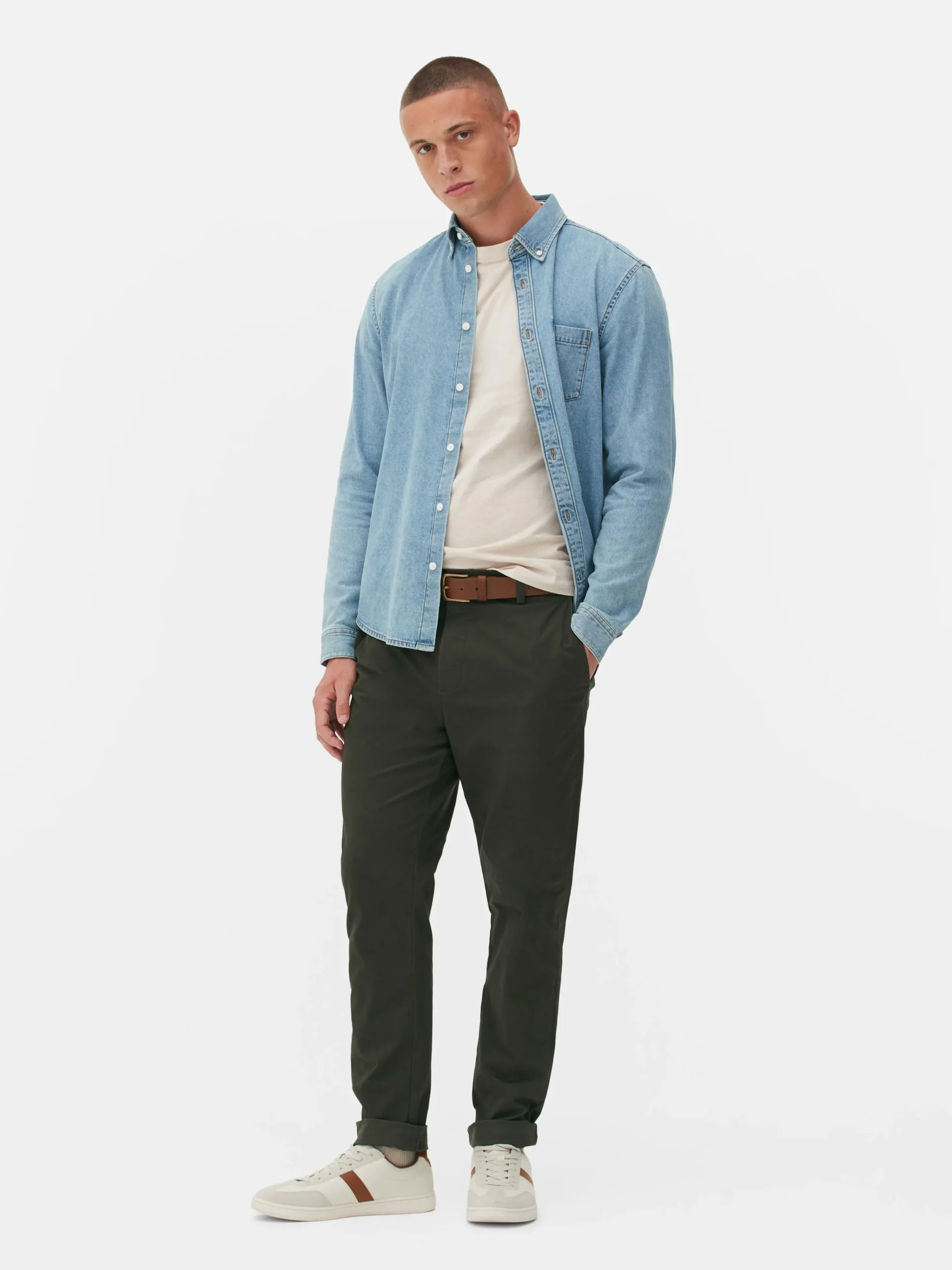 Slim Stretch Chinos|Primark Discount