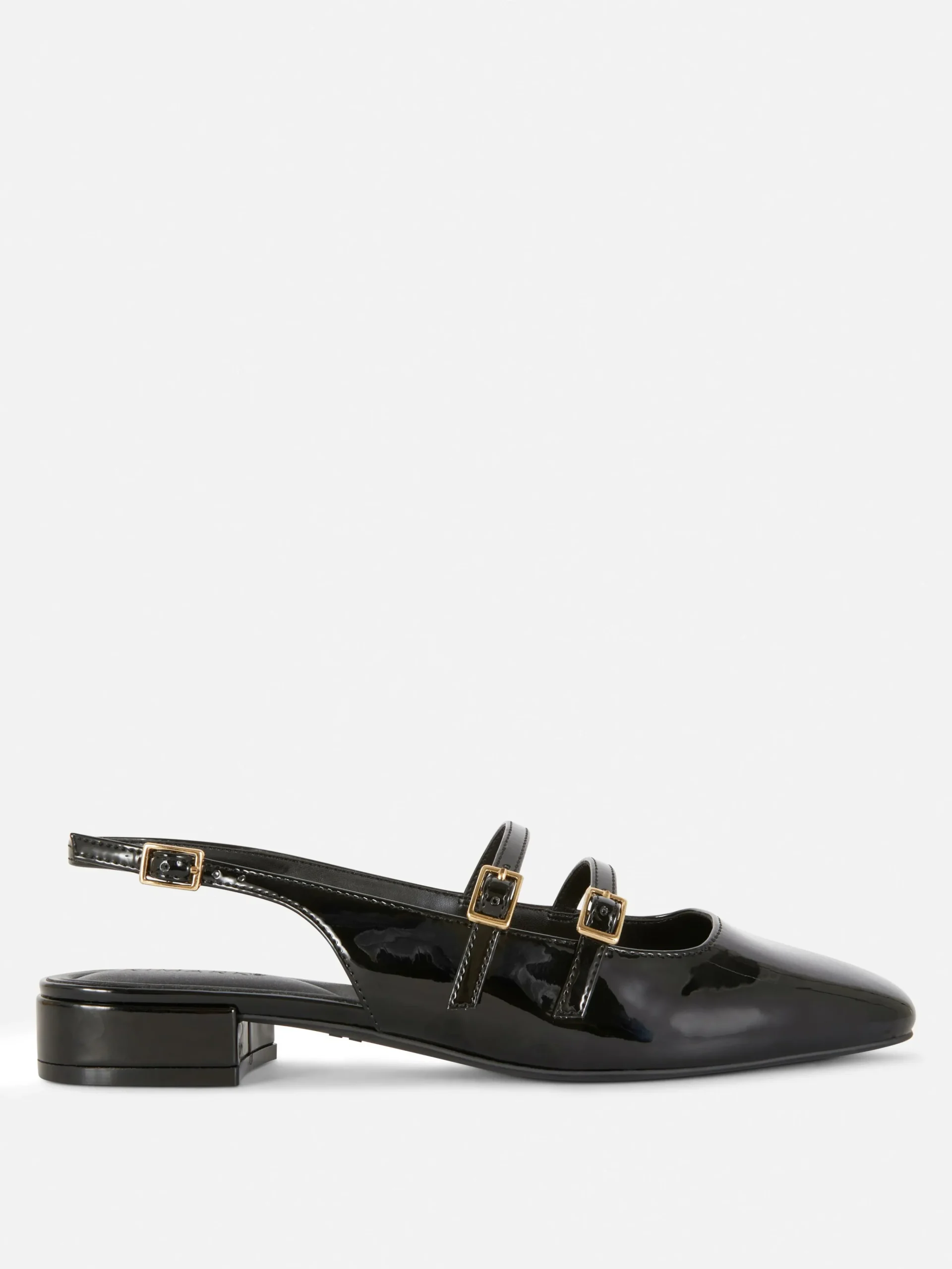 Slingback Double Strap Mary Janes|Primark Outlet