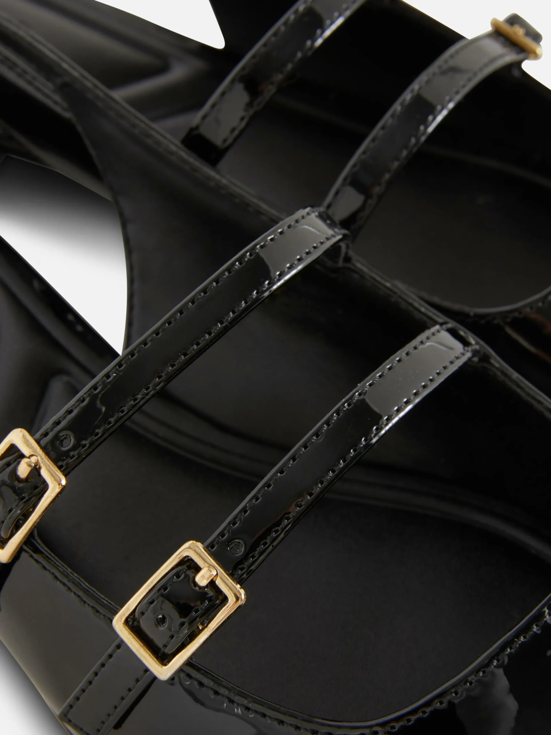 Slingback Double Strap Mary Janes|Primark Outlet