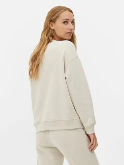 Slogan Crew Neck Sweatshirt|Primark Hot