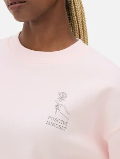 Slogan Crew Neck Sweatshirt|Primark Clearance