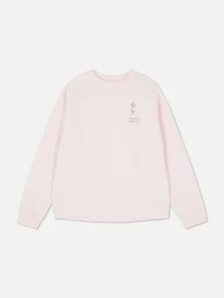 Slogan Crew Neck Sweatshirt|Primark Clearance