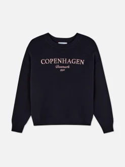 Slogan Sweatshirt|Primark New