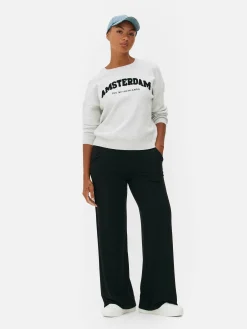 Slogan Sweatshirt|Primark Clearance