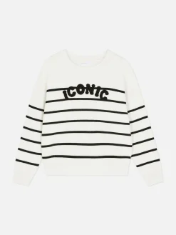 Slogan Sweatshirt|Primark Outlet