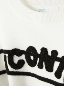 Slogan Sweatshirt|Primark Outlet
