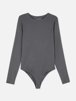 Soft Touch Ribbed Bodysuit|Primark Sale