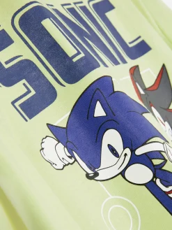 Sonic The Hedgehog Long Sleeve T-Shirt|Primark New