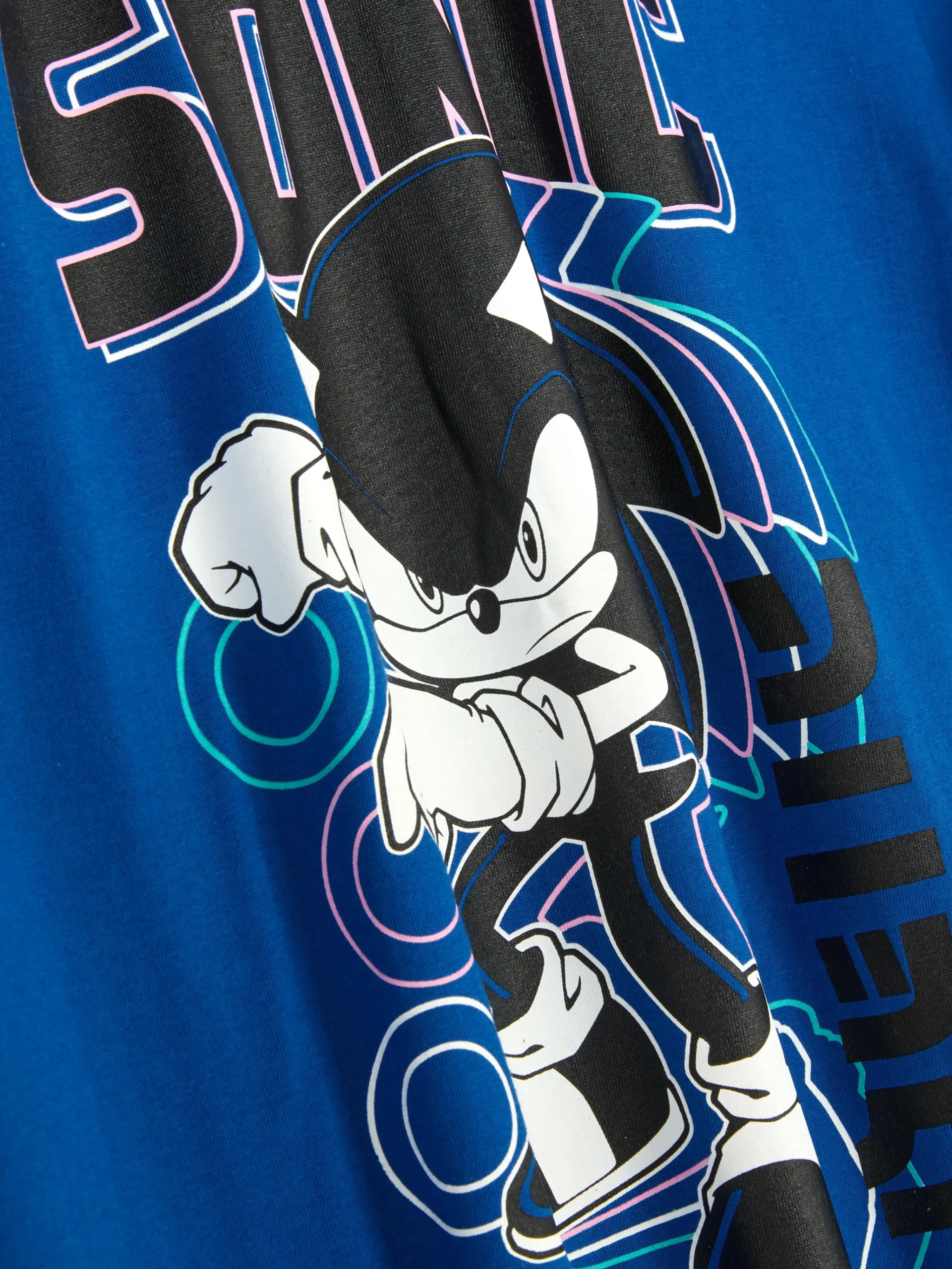 Sonic The Hedgehog Print T-Shirt|Primark