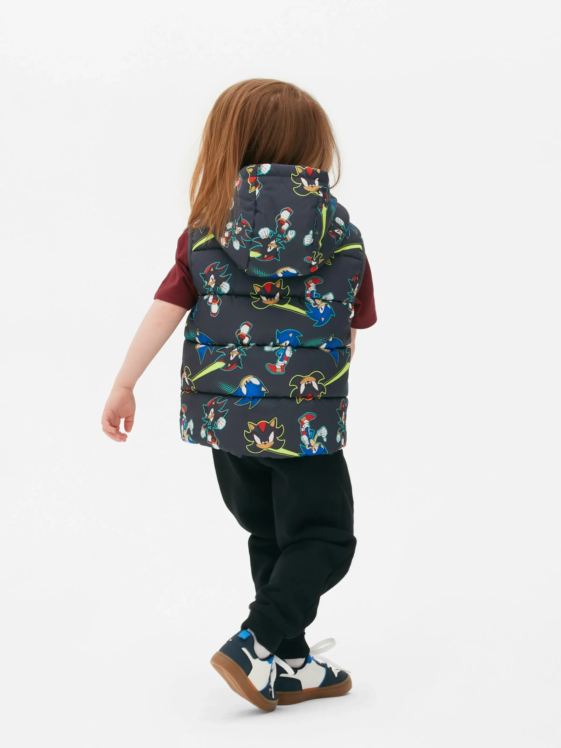 Sonic The Hedgehog Sonic And Shadow Puffer Vest|Primark Outlet