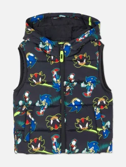 Sonic The Hedgehog Sonic And Shadow Puffer Vest|Primark Outlet