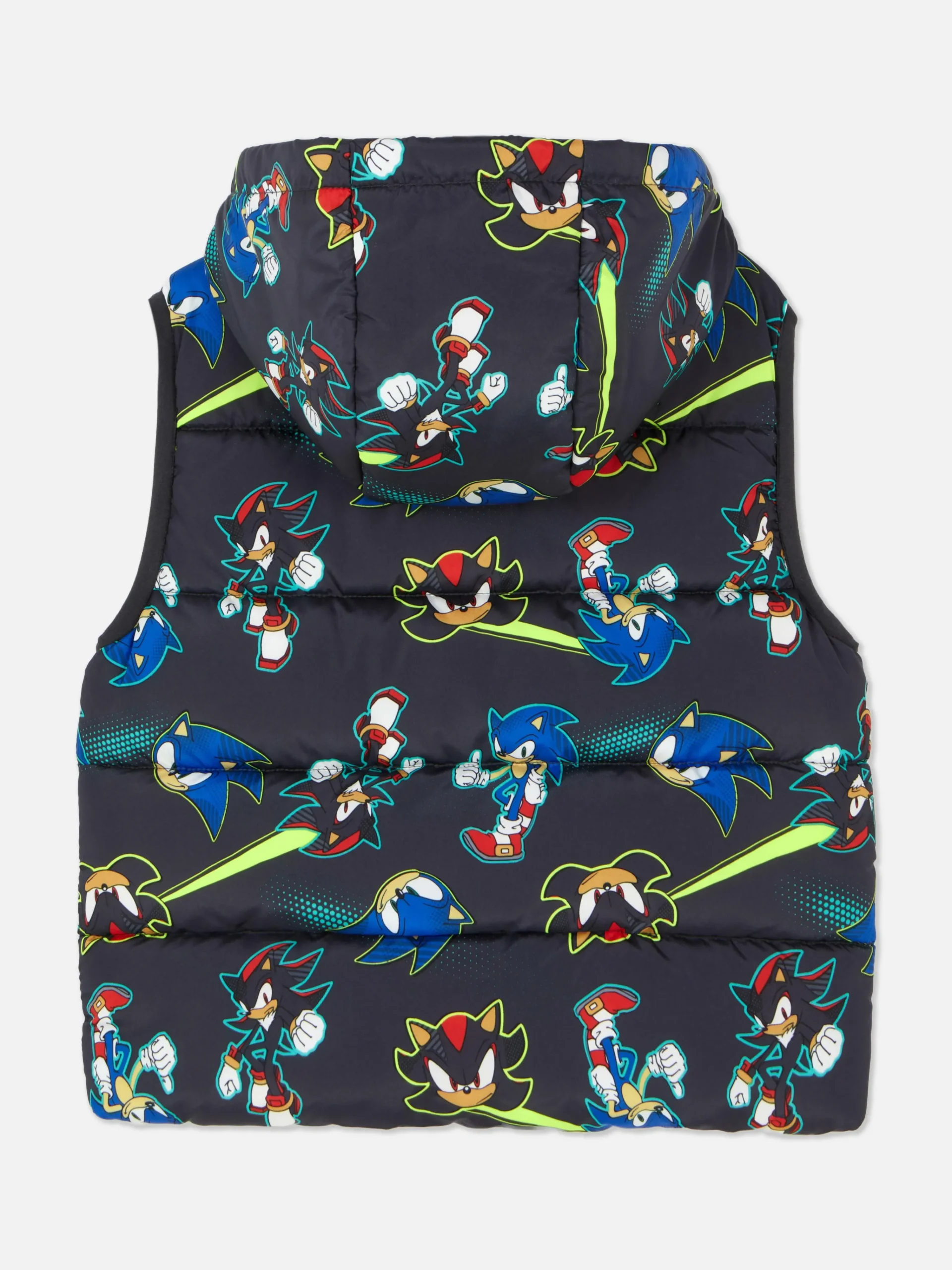 Sonic The Hedgehog Sonic And Shadow Puffer Vest|Primark Outlet