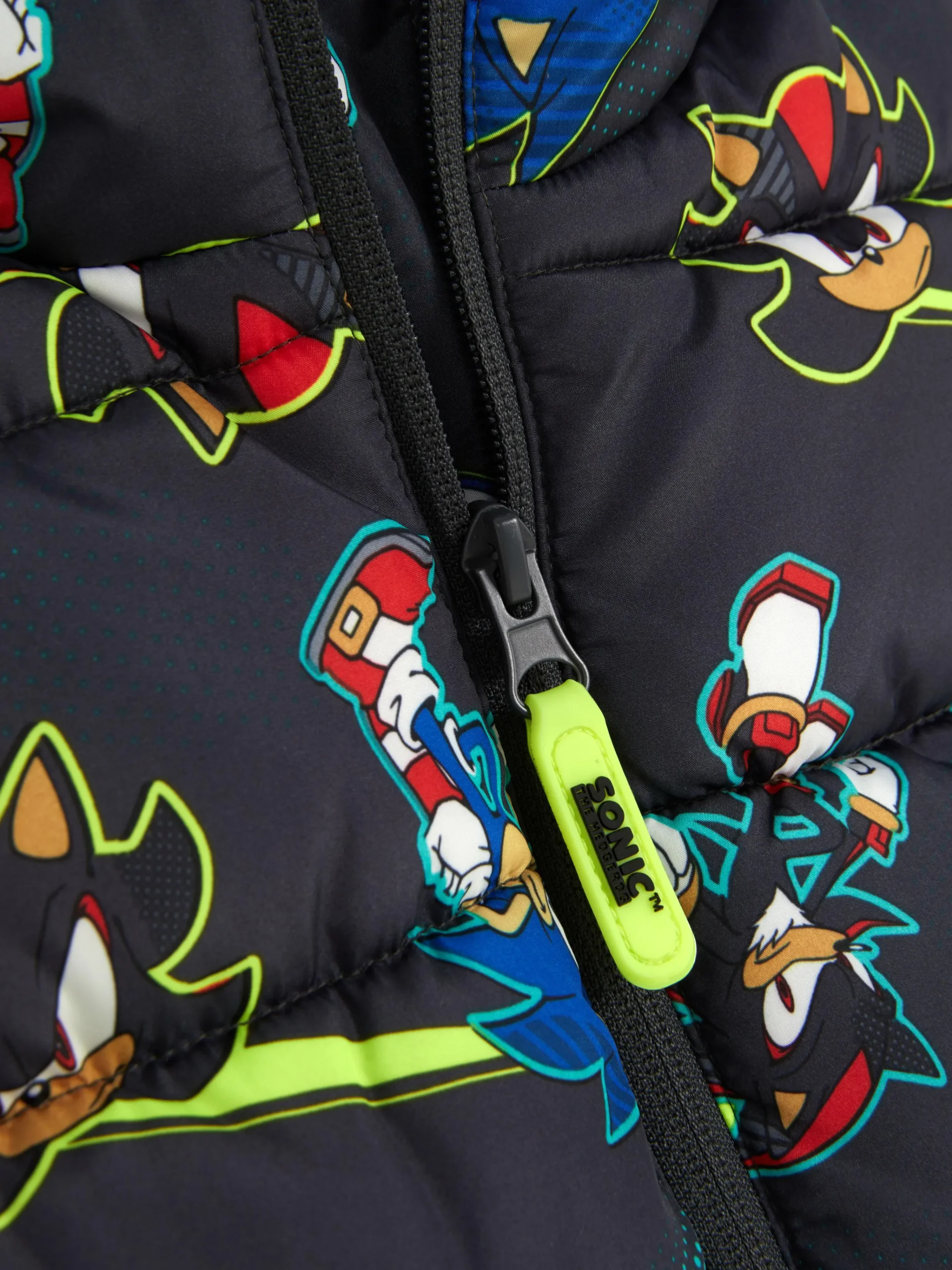Sonic The Hedgehog Sonic And Shadow Puffer Vest|Primark Outlet