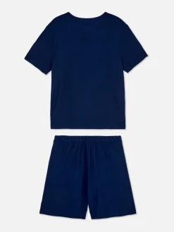 Sonic The Hedgehog T-Shirt And Shorts Pajama Set|Primark Clearance