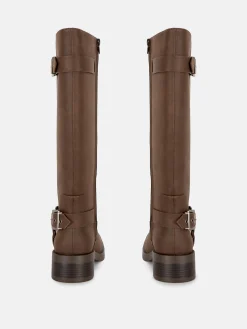Square Toe Biker Boots|Primark Online