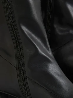 Square Toe Stretch Ankle Boots|Primark Clearance