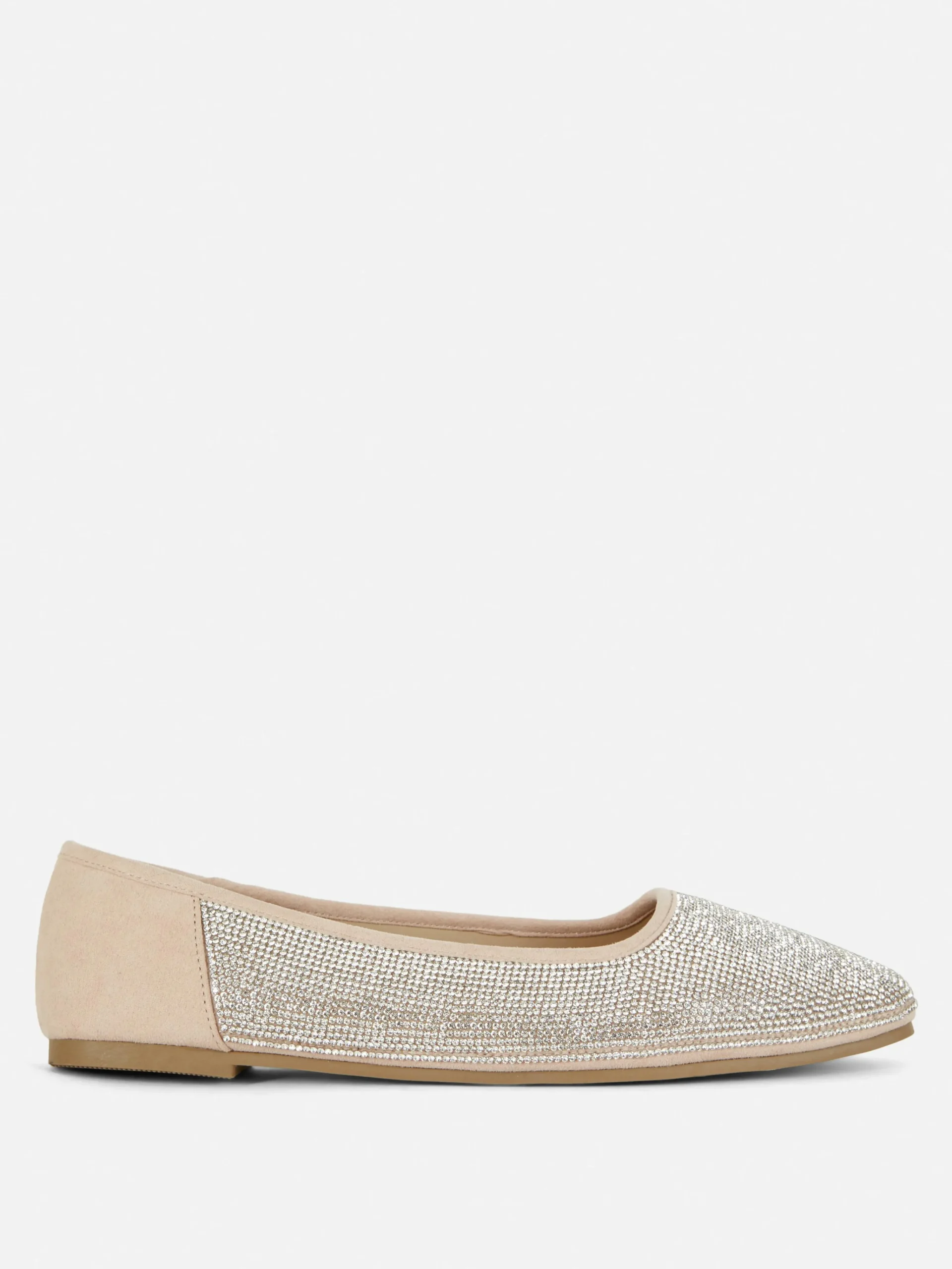 Square Toe Studded Slip-Ons|Primark Discount