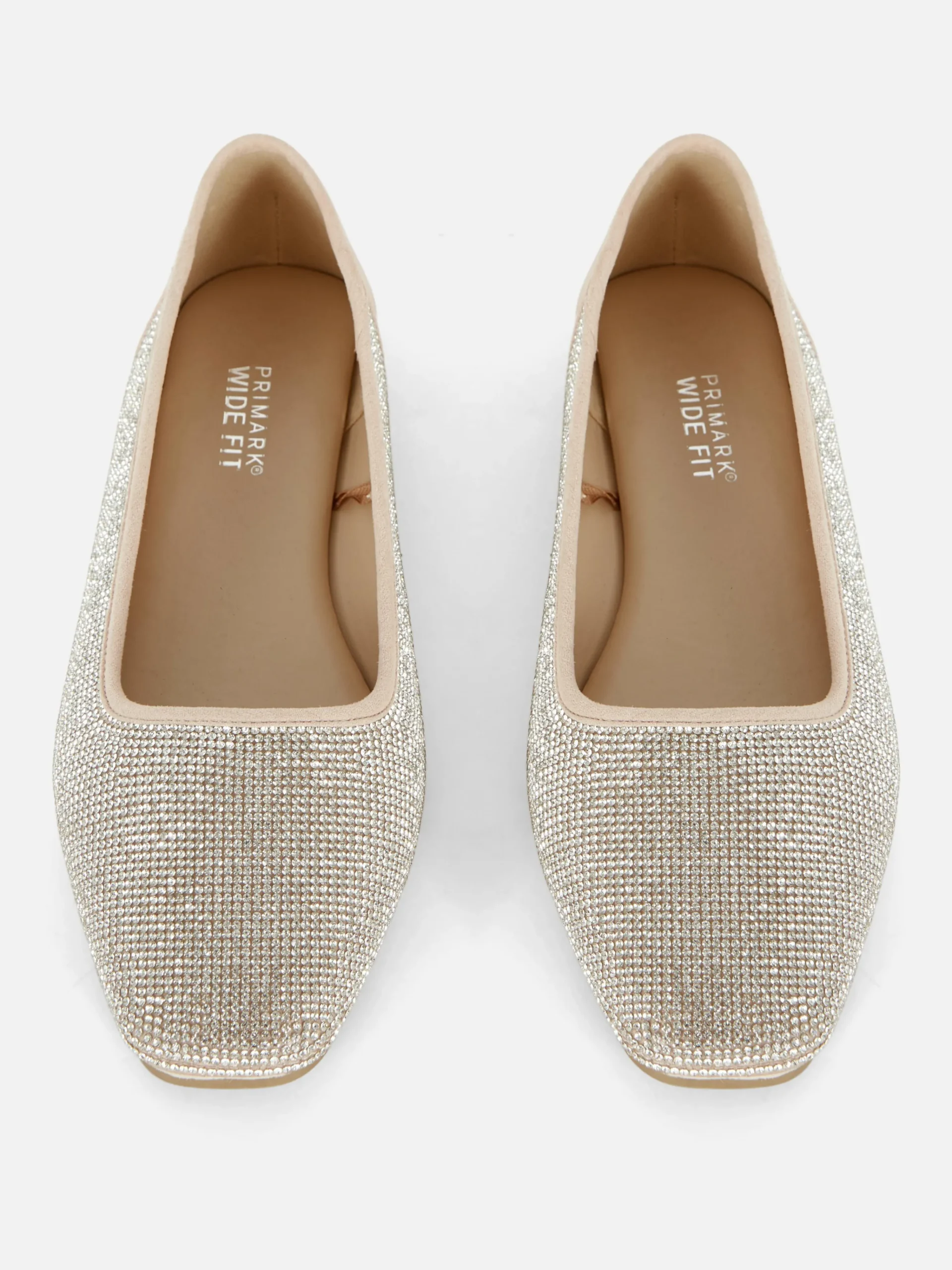 Square Toe Studded Slip-Ons|Primark Discount