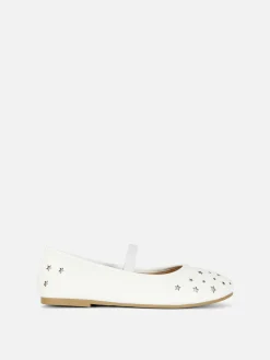 Star Laser Cut Ballet Pumps|Primark Sale